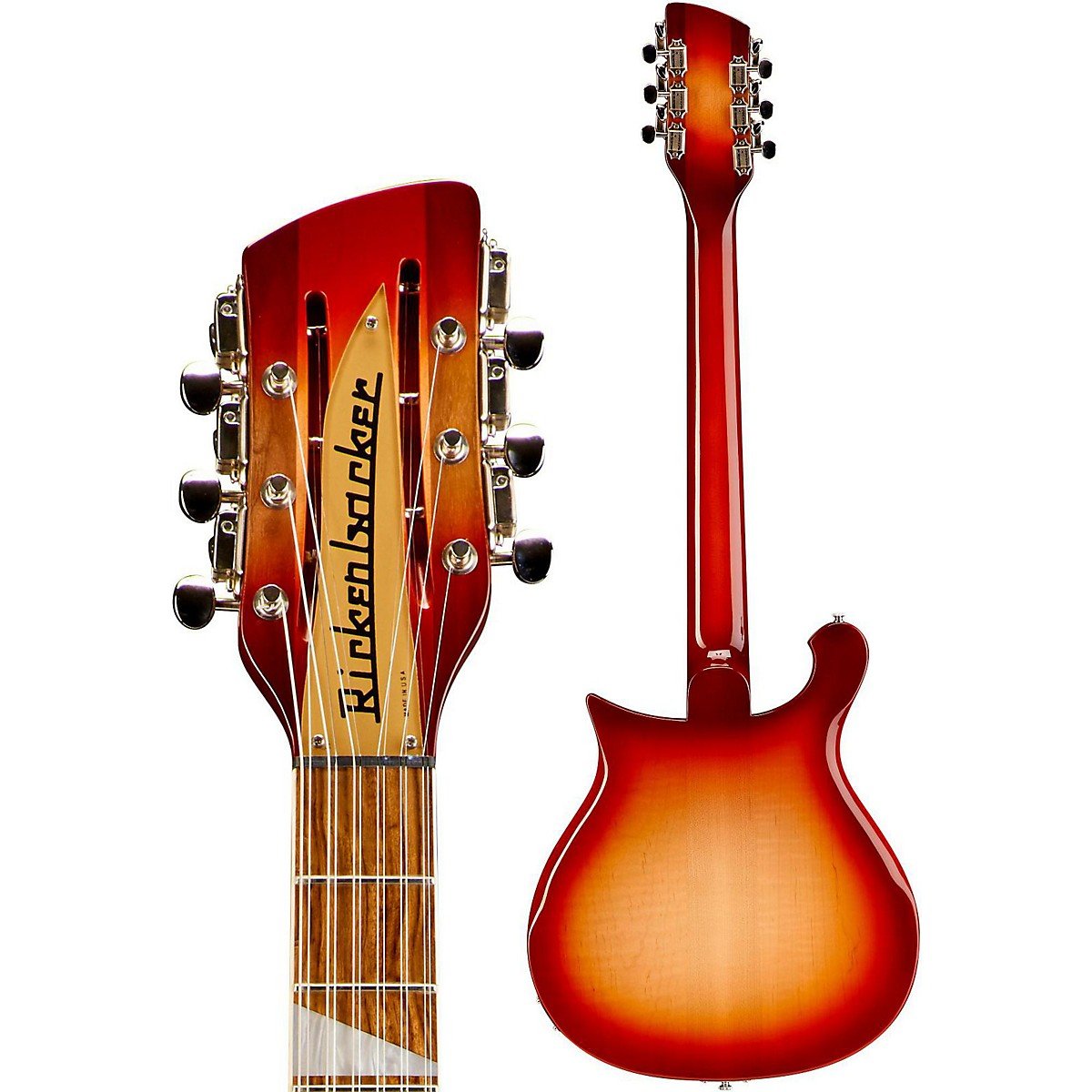 Rickenbacker 660 Fireglo エレキギター 純正ケース付 Amazon.com: Rickenbacker 660/12 12-string Electric Guitar